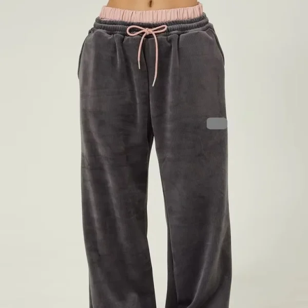 Women's High Quality Double Waistband Sweatpants